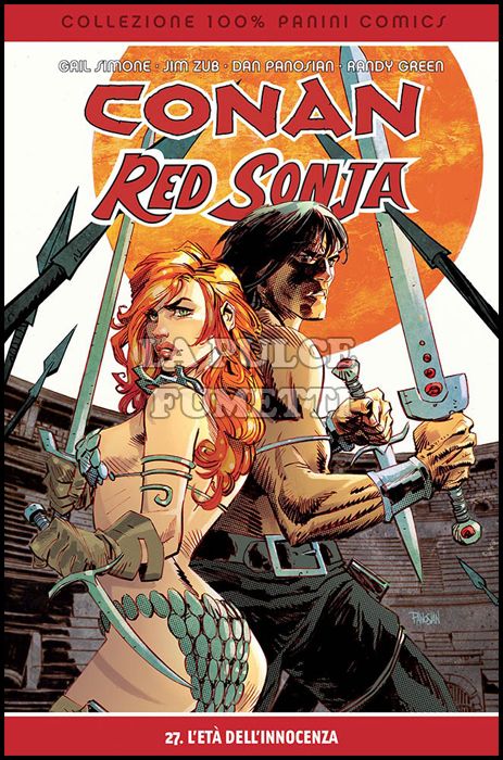 100% PANINI COMICS - CONAN #    27 - CONAN/RED SONJA: L'ETÀ DELL'INNOCENZA